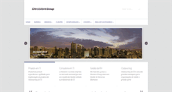 Desktop Screenshot of decisiongroup.com.br